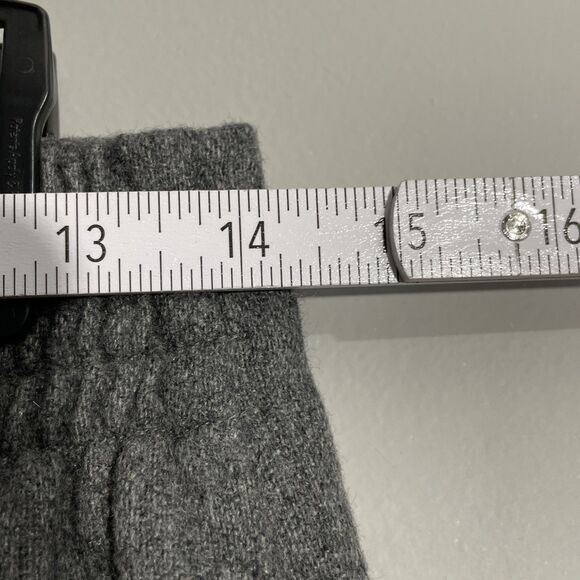 Villager by Liz Claiborne Gray Wool Skirt Sz 10P Vintage Lined Fall Cottagecore - Picture 5 of 10